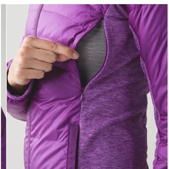 COPY - Lululemon Down For A Run Puffer Jacket Size 8 - Picture 4 of 11